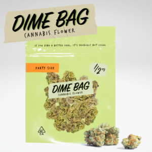 Dime Bag Cannabis Flower Half Ounce 1/2oz $50